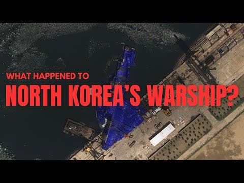 YouTube thumbnail for OSINT - What happened with North Koreas failed ship launch