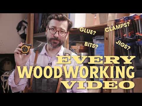 YouTube thumbnail for What Woodworking YouTube Sounds Like