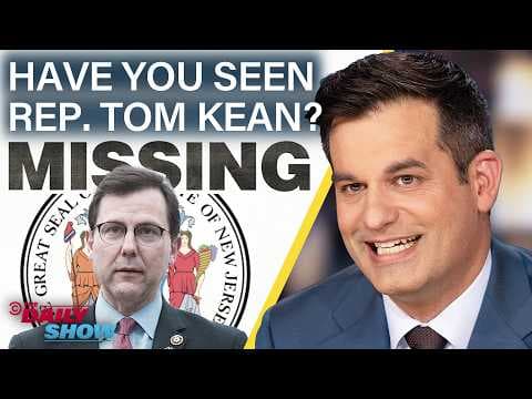 YouTube thumbnail for Trump Wants White House UFC Ring to Stay & NJ Candidate Tom Kean Is MIA | The Daily Show