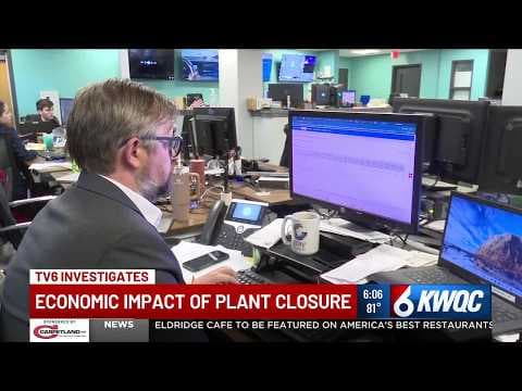 YouTube thumbnail for Tyson closure could cost Quad-Cities economy $116M in lost wages