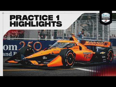 YouTube thumbnail for Practice 1 Highlights | 2026 INDYCAR at Washington, D.C.