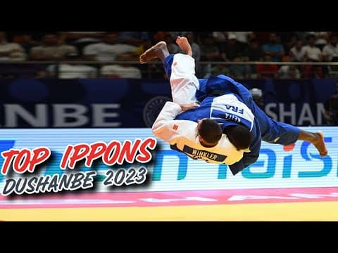 YouTube thumbnail for Top Ippons - Judo Grand Prix Dushanbe 2023