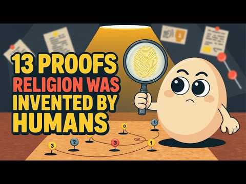 YouTube thumbnail for 13 Proofs Religion Was Invented By Humans, Not God