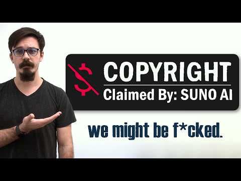 YouTube thumbnail for AI Copyright Claimed My Last Video