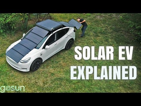 YouTube thumbnail for Anyone Familiar with "Go Sun"? It's a portable solar charger for cars.