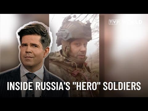 YouTube thumbnail for Russian soldiers beaten, starved, and chained by their own commanders | Break The Fake