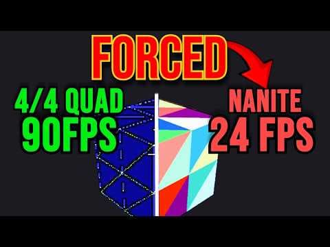 YouTube thumbnail for Epic's Unreal Engine Optimization Disaster | Why Nanite Tanks Performance
