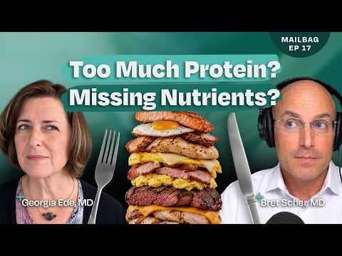 YouTube thumbnail for Carnivore Protein Levels, Key Nutrients, and keto After Menopause [Q&A with Dr Ede]