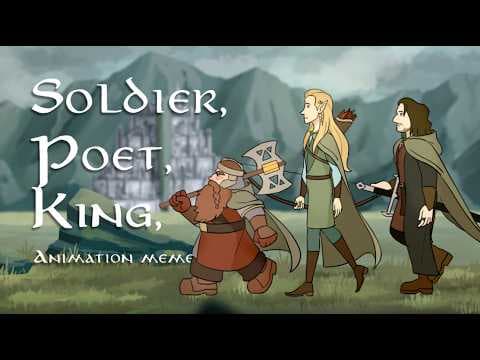 YouTube thumbnail for Soldier, Poet, King | Lord of the Rings