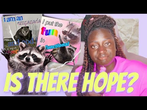 YouTube thumbnail for Nihilism, Absurdity, and hope…online and off | Khadija Mbowe [38:21]
