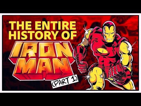 YouTube thumbnail for The Entire History of IRON MAN (part 1)