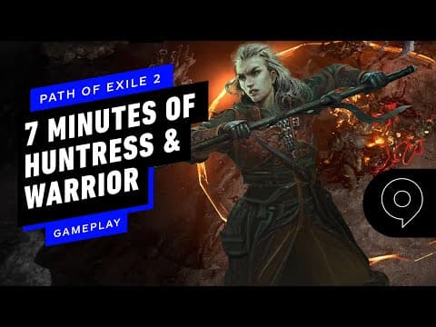 YouTube thumbnail for Path of Exile 2 - Gameplay videos from Gamescom 2023