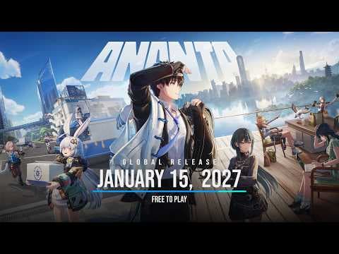YouTube thumbnail for ANANTA Launch Date Trailer | Global Release January 15th, 2027