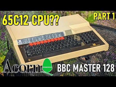 YouTube thumbnail for BBC Master 128: The evolved 8-bit computer from Acorn
