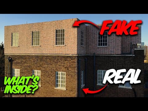 YouTube thumbnail for Why Is The Top Floor Of This Telephone Exchange Fake? [10:20]