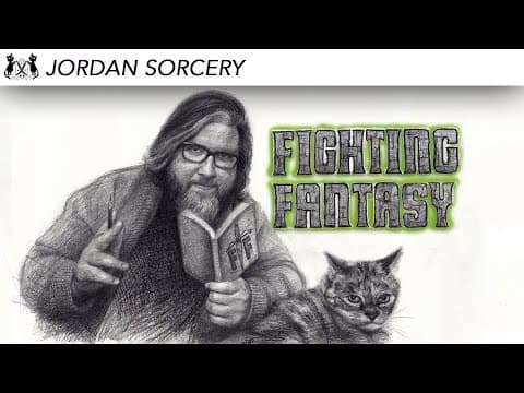 YouTube thumbnail for Fighting Fantasy Documentary - An Interactive History of the interactive fiction books