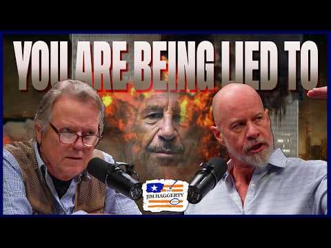 YouTube thumbnail for Exposing CIA Secrets: Jeffrey Epstein, JFK, and September 9/11 (the Jim Haggerty Show Episode 1)