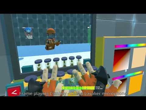YouTube thumbnail for Climbey dev talks about and tests the Steam Frame