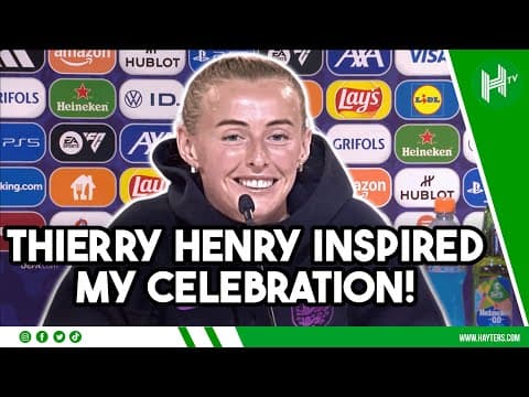 YouTube thumbnail for Kelly: Thierry Henry inspired my celebration