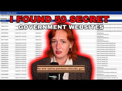 YouTube thumbnail for Former DOGE people now quietly rebuilding govt sites under new agency - The Drey Dossier