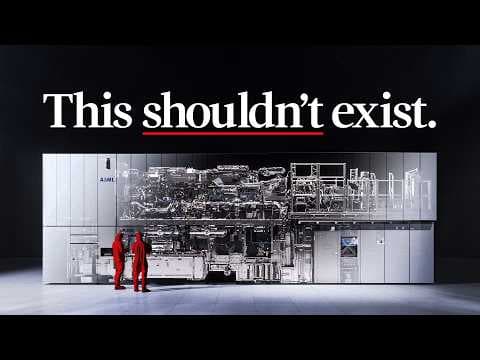 YouTube thumbnail for The Ridiculous Engineering of the Most Important Machine