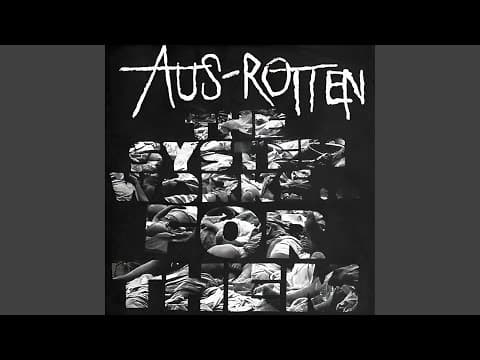 YouTube thumbnail for Aus-Rotten - The System Works (For Them) (90's Crust Revival)
