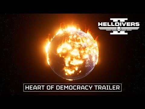 YouTube thumbnail for Helldivers 2 - Heart of Democracy