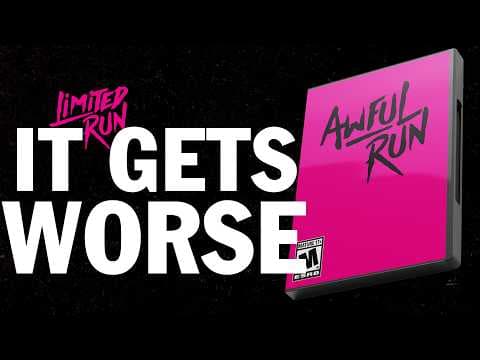 YouTube thumbnail for The Betrayal of Limited Run Games: What They Don't Want You to See