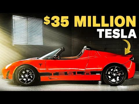 YouTube thumbnail for The Tesla Roadster Tricked Enthusiasts Into Loving EVs — Jason Cammisa Revelations Ep. 30