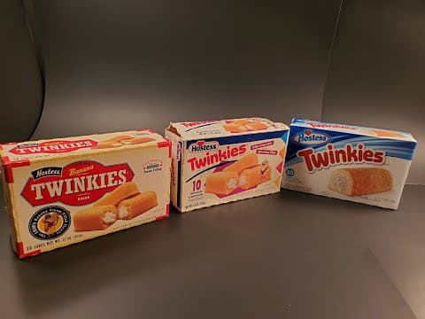 YouTube thumbnail for 1998-2024 Twinkies Shelf Stable Cake Comparison