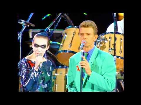 YouTube thumbnail for David Bowie and Annie Lennox - Under Pressure (1992, A Tribute To Freddie Mercury)