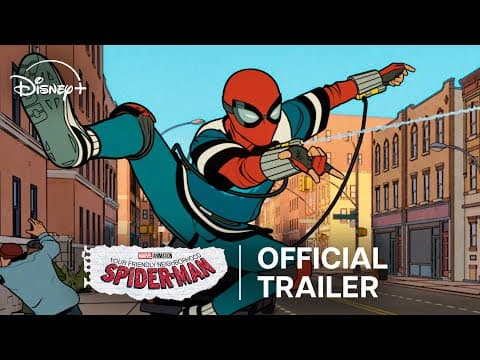 YouTube thumbnail for Marvel Animation’s Your Friendly Neighborhood Spider-Man | Official Trailer | Disney+