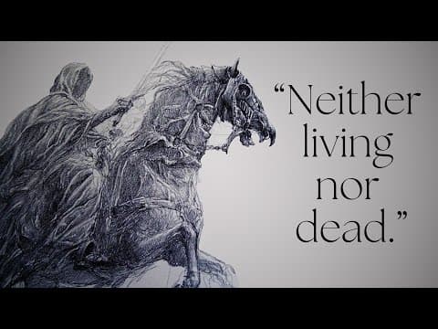 YouTube thumbnail for Nazgul and the Routine of Evil | LOTR Monsters Pt. 3