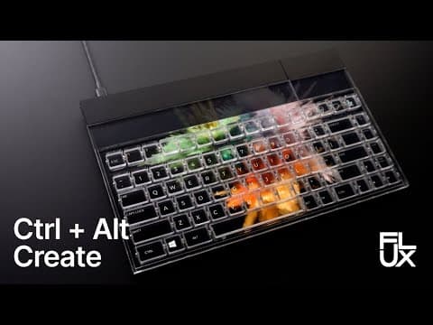 YouTube thumbnail for Does anyone think the flux keyboard is gonna be the future of keyboards in another 100 years?