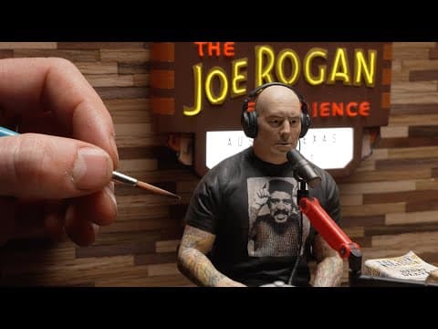 YouTube thumbnail for Bobby Fingers - Joe Rogan and The Black Keys Diorama