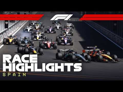 YouTube thumbnail for Race Highlights | 2026 Spanish Grand Prix