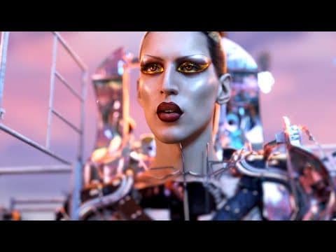 YouTube thumbnail for Arca - Prada/Rakata (MV)