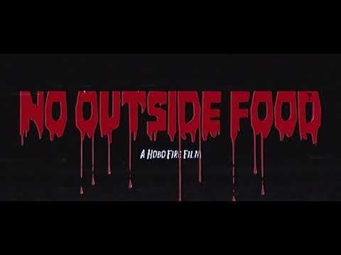 YouTube thumbnail for No Outside Food - AI horror trailer.
