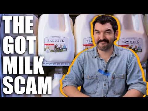 YouTube thumbnail for Dairy Is Milking America Dry (Video 45mins)