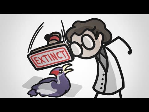 YouTube thumbnail for MinuteEarth - Should More Species Be Extinct? (Youtube, 4:28)