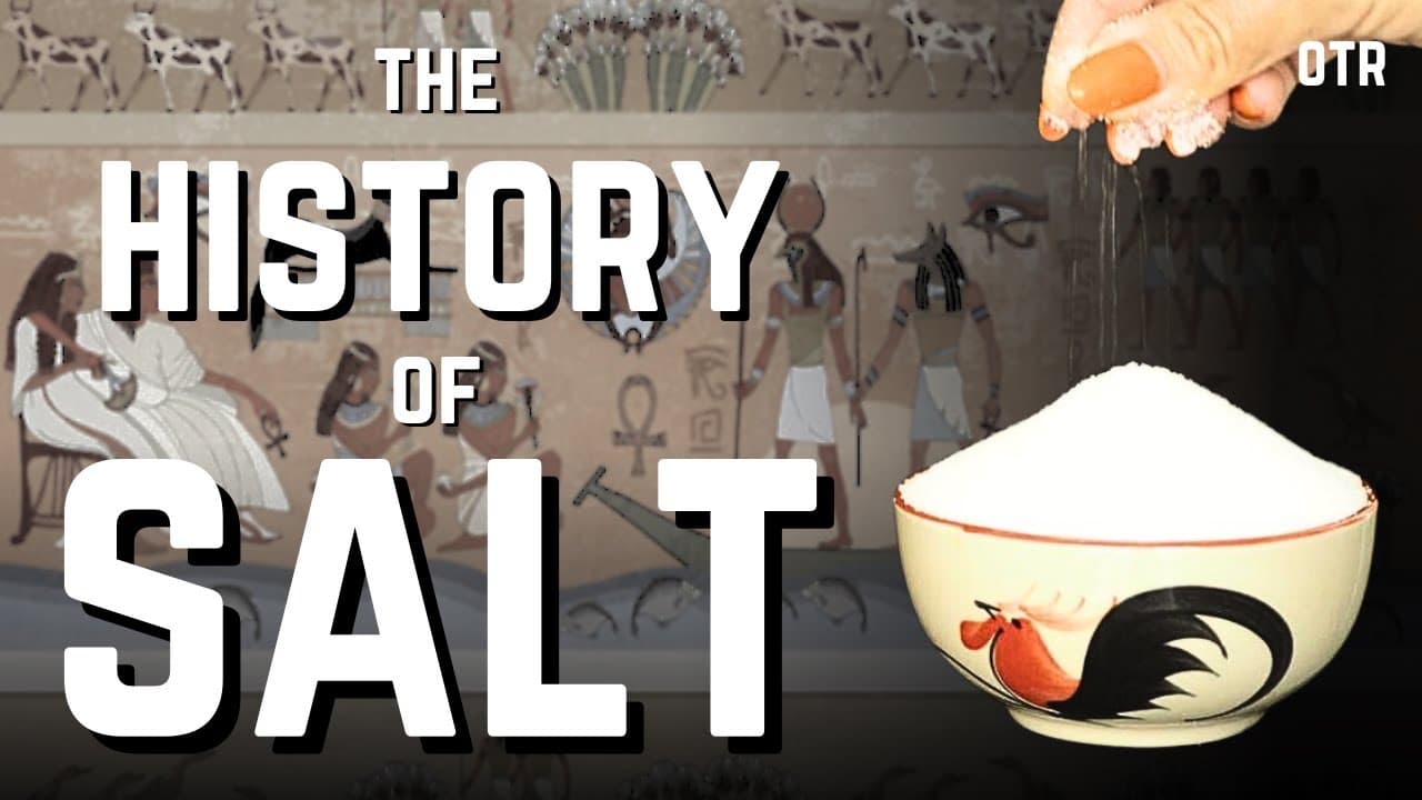 YouTube thumbnail for How Salt Shaped Society - From the Roman Empire to the French Revolution (53:58) (CC EN)