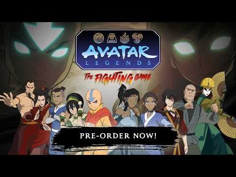 YouTube thumbnail for Preorder Trailer (Avatar Legends: The Fighting Game)