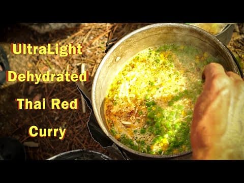 YouTube thumbnail for Incredible camping recipe for curry
