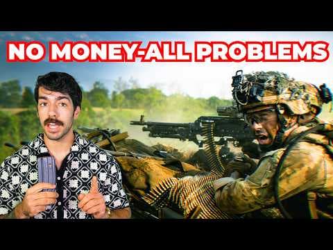 YouTube thumbnail for Apparently, America's Army is broke.