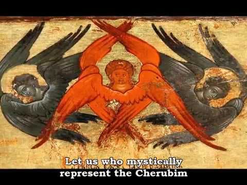 YouTube thumbnail for The Cherubic Hymn (Kastorsky) in Church Slavonic