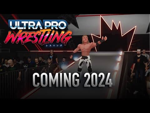 YouTube thumbnail for Ultra Pro Wrestling, an upcoming N64-style indie wrestling game