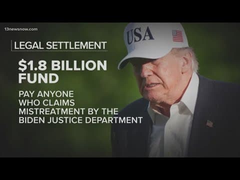YouTube thumbnail for DOJ to pay Trump allies with massive compensation fund