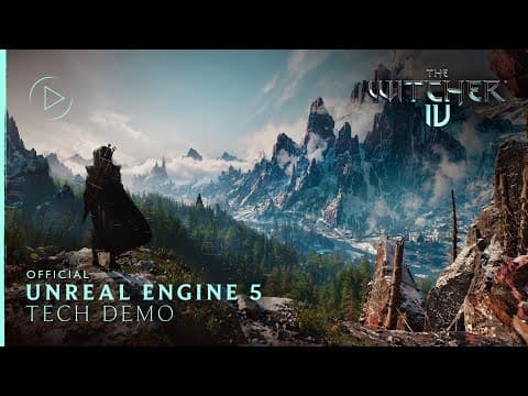 YouTube thumbnail for Video de la demo técnica del Witcher 4