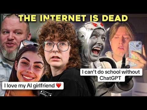 YouTube thumbnail for FunkyFrogBait: I'm TIRED of AI