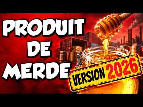 YouTube thumbnail for J’avais tort sur le MIEL industriel… c’est encore PIRE !